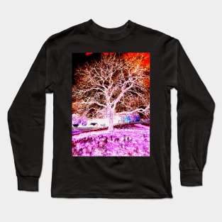 Gothic Tree of life 2 by LowEndGraphics Long Sleeve T-Shirt